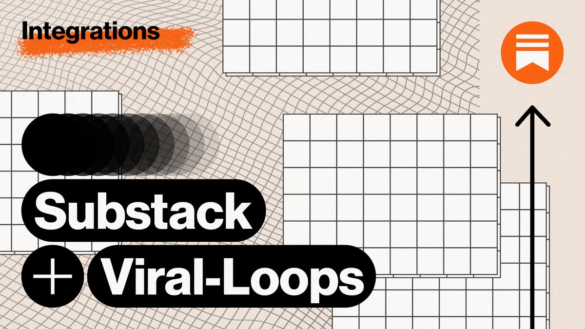 🤓 Today we announce the integration of <a href="/SubstackInc/">Substack</a> with The Newsletter Referral 👉 bit.ly/3aUs16B

👩‍💻 Build referral programs that run entirely from inside your newsletter emails.
👩‍💻 Automatically reward your most loyal readers.
👩‍💻 and more

#newsletter #emailmarketing