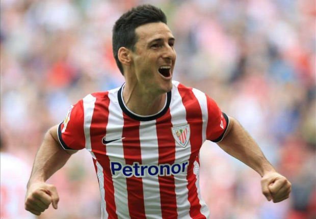 7. Ultime retour à la maison L'Athletic annonce pour la 3e fois la signature d'Aduriz le 27 juin 2012. Pour ses débuts, il aide à qualifier le club en Europa League en marquant un doublé en barrages face à Helsinki. Il finit la saison avec un compteur de 18 buts.