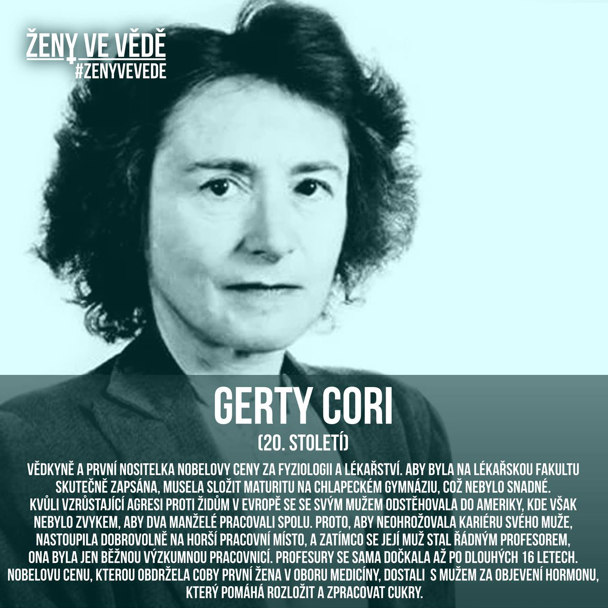 adela_sipova's tweet image. Dnes slavíme Mezinárodní den žen a dívek ve vědě.
Připomínáme některé z mnoha vědkyň, které čelily během kariéry předsudkům a musely překonávat bariéry. Často o těchto nadaných a odvážných ženách historické učebnice mlčí. #ZenyVeVede