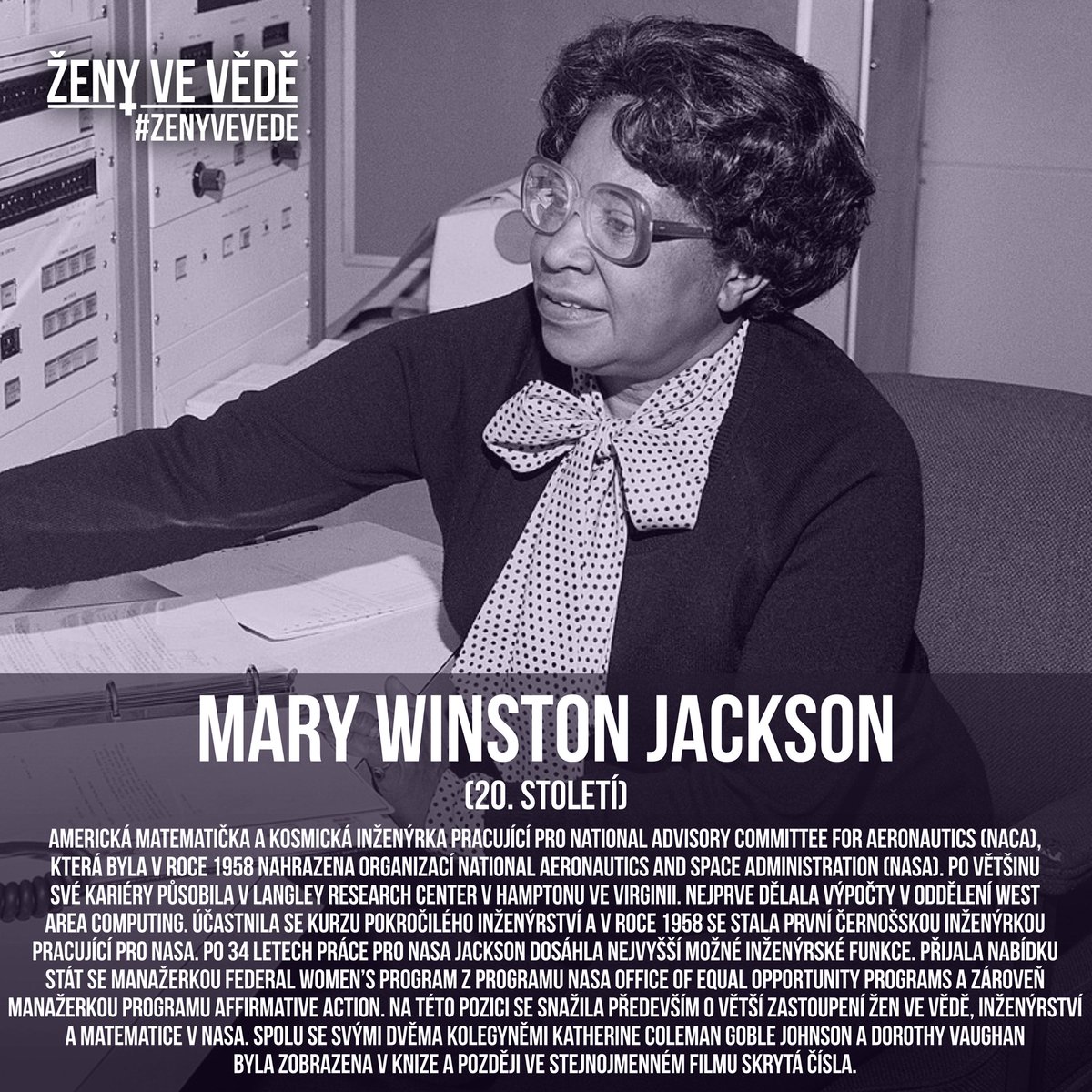 adela_sipova's tweet image. Dnes slavíme Mezinárodní den žen a dívek ve vědě.
Připomínáme některé z mnoha vědkyň, které čelily během kariéry předsudkům a musely překonávat bariéry. Často o těchto nadaných a odvážných ženách historické učebnice mlčí. #ZenyVeVede