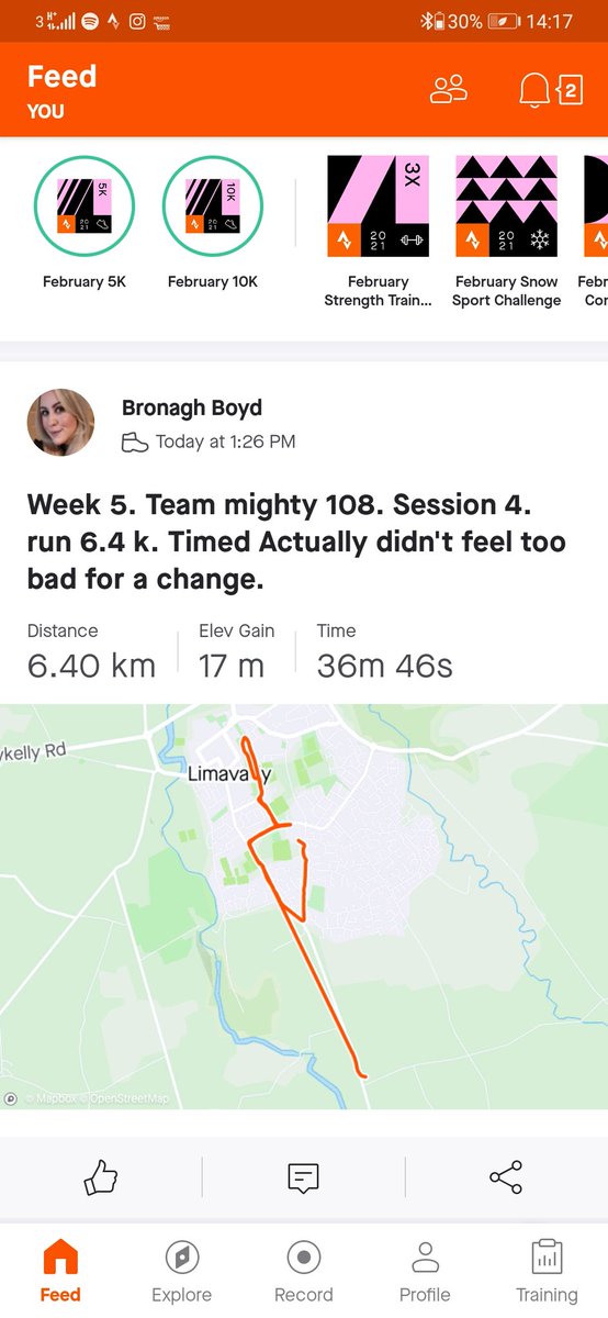 BronaghB4's tweet photo. Never felt cold like it. Sucking wind something fierce today. Never felt cold like it

Lockdown fitness doing us the world of good.

Good way to spend the day off. 
#trainhardfighteasy #nursesdayoff https://t.co/VDKMvUVVwy