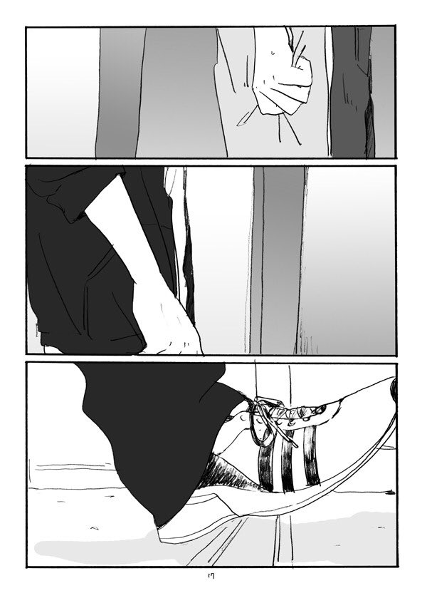 これは昔描いたやつだけど敷居をまたぐことに意味持たせるの大好き人間 