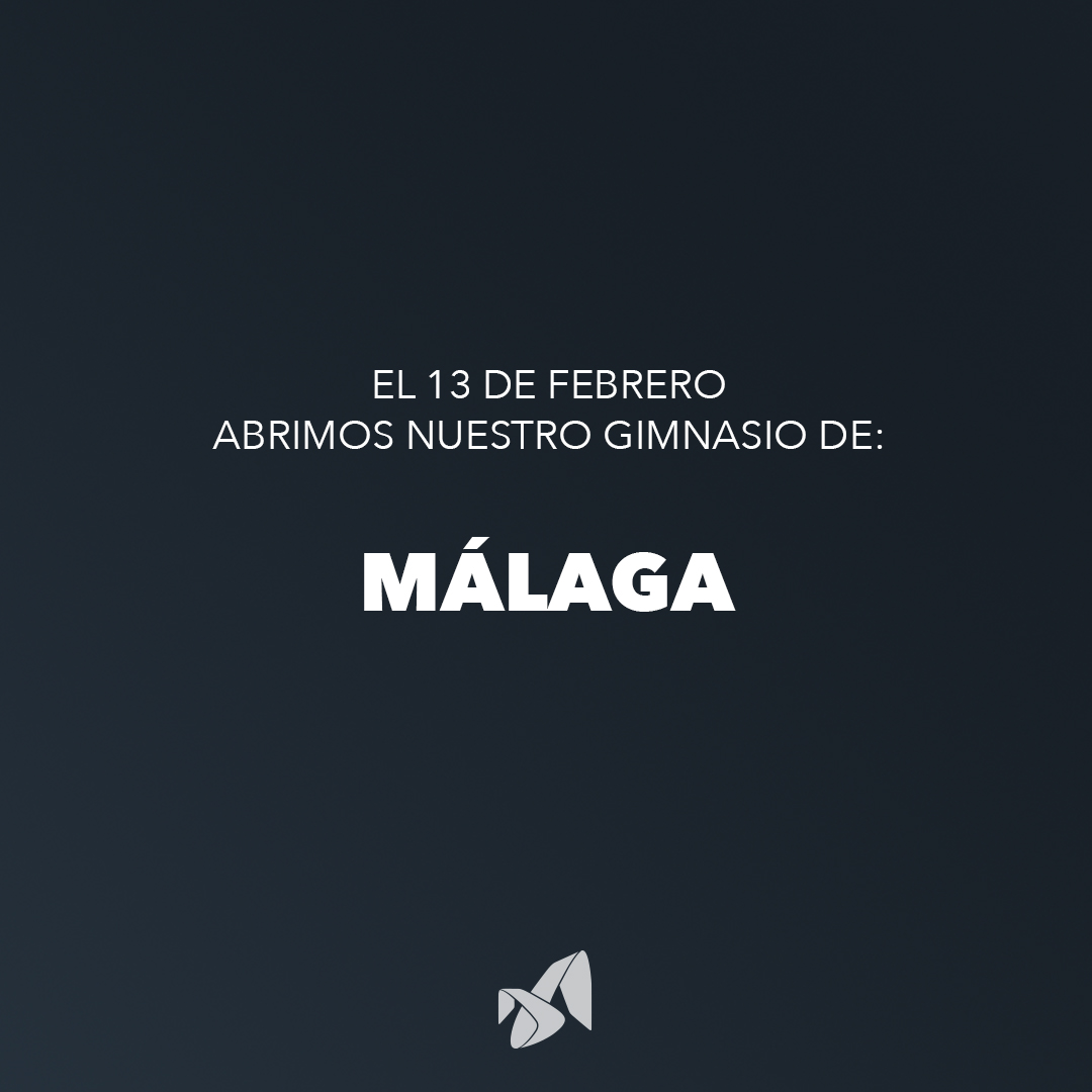 👉 REAPERTURA 👈

Este viernes 12 de febrero abrimos McFIT Albacete, y el sábado 13 de febrero abrimos McFIT Málaga.