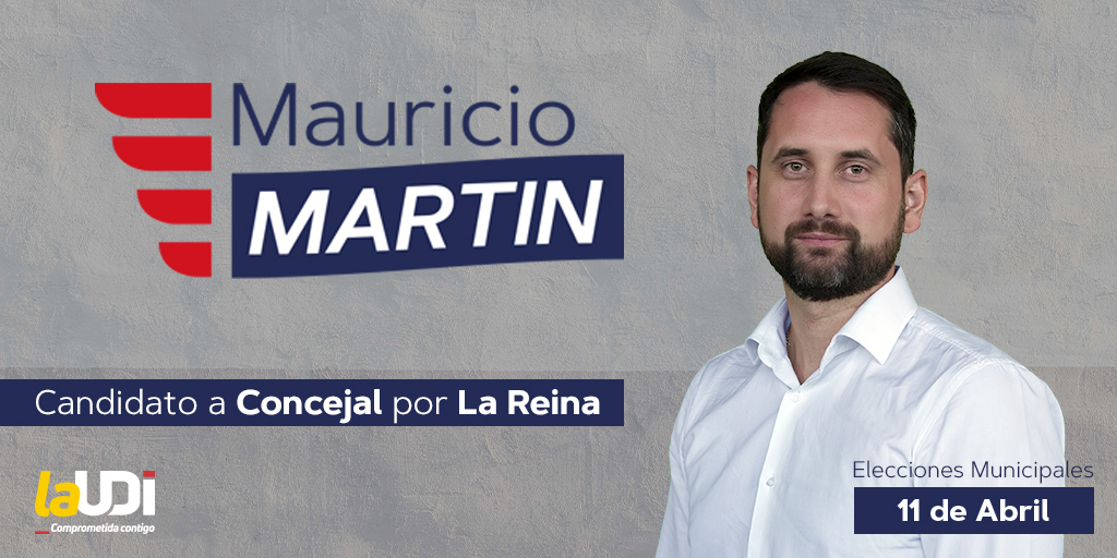 mmartinhartwig's tweet photo. Oficialmente candidato a concejal por #LaReina en la lista del Alcalde @JMPalaciosParra. Estaré recorriendo nuestra querida #ComunaLaReina para conocerlos y escuchar sus preocupaciones. Si quieren compartir sus inquietudes conmigo, no duden en escribirme https://t.co/foTob1rUOt