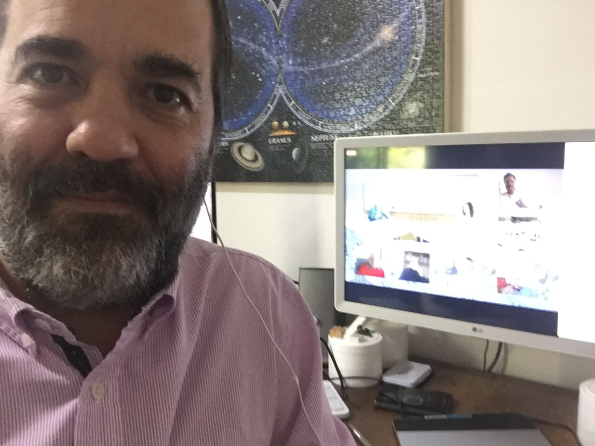 capalaciog's tweet photo. Alistair Cockburn, John Kern, James Greening, Stephen Mellor, Arie Van Benekum, Robert Martin (Uncle Bob) y Jim Highsmith, acompañados por Allie De Angelis en una genial conversación acerca del pasado de Agile y recordando buenos momentos #AgileManifesto20thAnniversary https://t.co/RENGRLgq6z