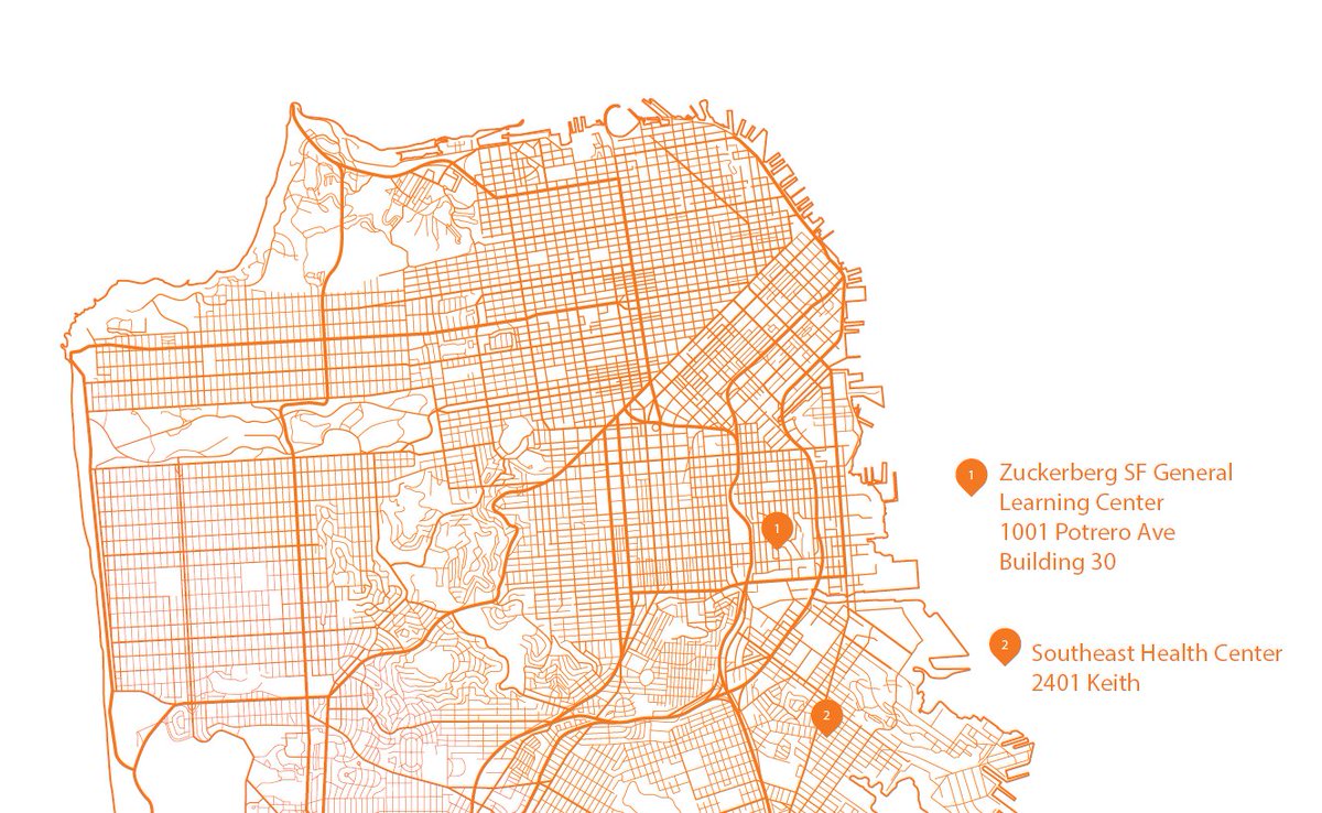 Now All SF residents 65+ living in 94107, 94110, 94112, 94124 or 94134 can drop in to ZSFG or Southeast any day between 9am and 3pm, regardless of insurance! Please share widely so we can get those most affected vaccinated ASAP!!!!
