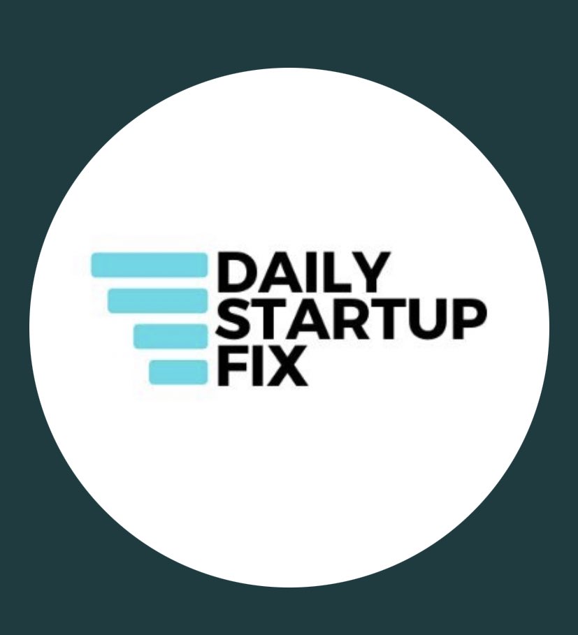  @dailystartupfix is the man!!This dude is one of the most supportive people on Twitter Dan will give you a shoutout or a RT at the drop of a hatHe’s legit when it comes to businessIf my son could grow up to be like any of my friends here on twitter, I hope he’s like Dan