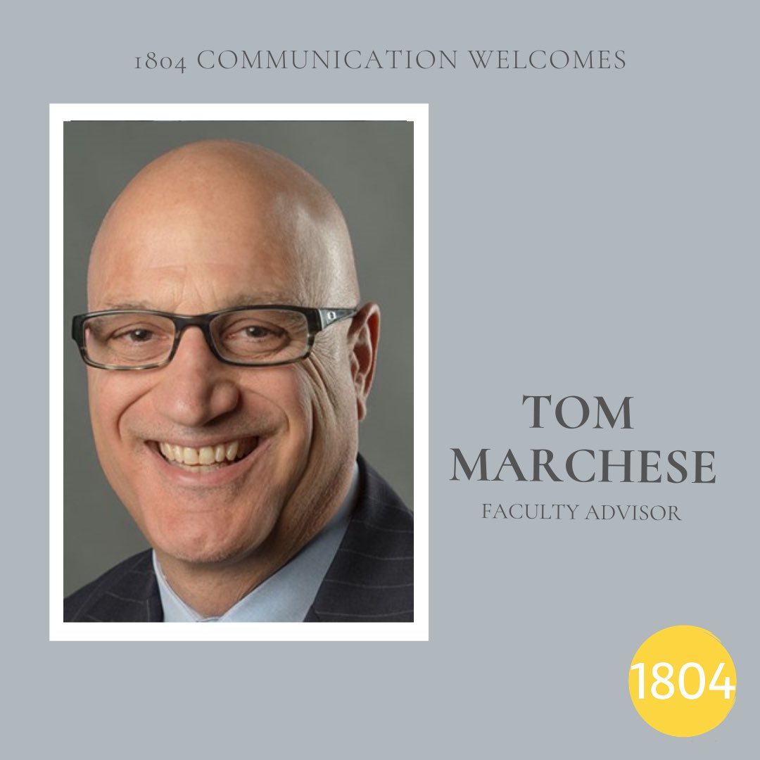 We are so excited to welcome our new Faculty Advisors, Tom Marchese and Drew Coburn! We are grateful to have two wonderful and passionate industry professionals help guide the future of our firm. We look forward to what is to come. https://t.co/69VanatGgF