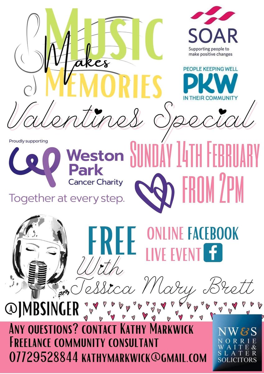 <a href="/JMBsinger/">Bob Helper</a> Just how incredible is Lennie <a href="/TunesLennie/">Lennie's Tunes</a> Hope he can join us at Music Makes Memories for Valentine's Day &amp; for <a href="/WPCancerCharity/">Weston Park Cancer Charity</a>