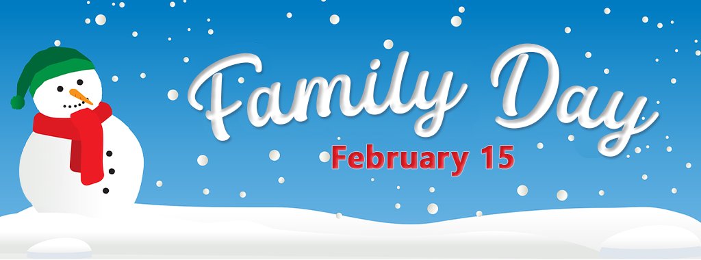 All Lambton Kent District School Board schools and facilities will be closed on Monday, Feb. 15 for the Family Day holiday. The LKDSB wishes all staff, students and families a safe and relaxing holiday.