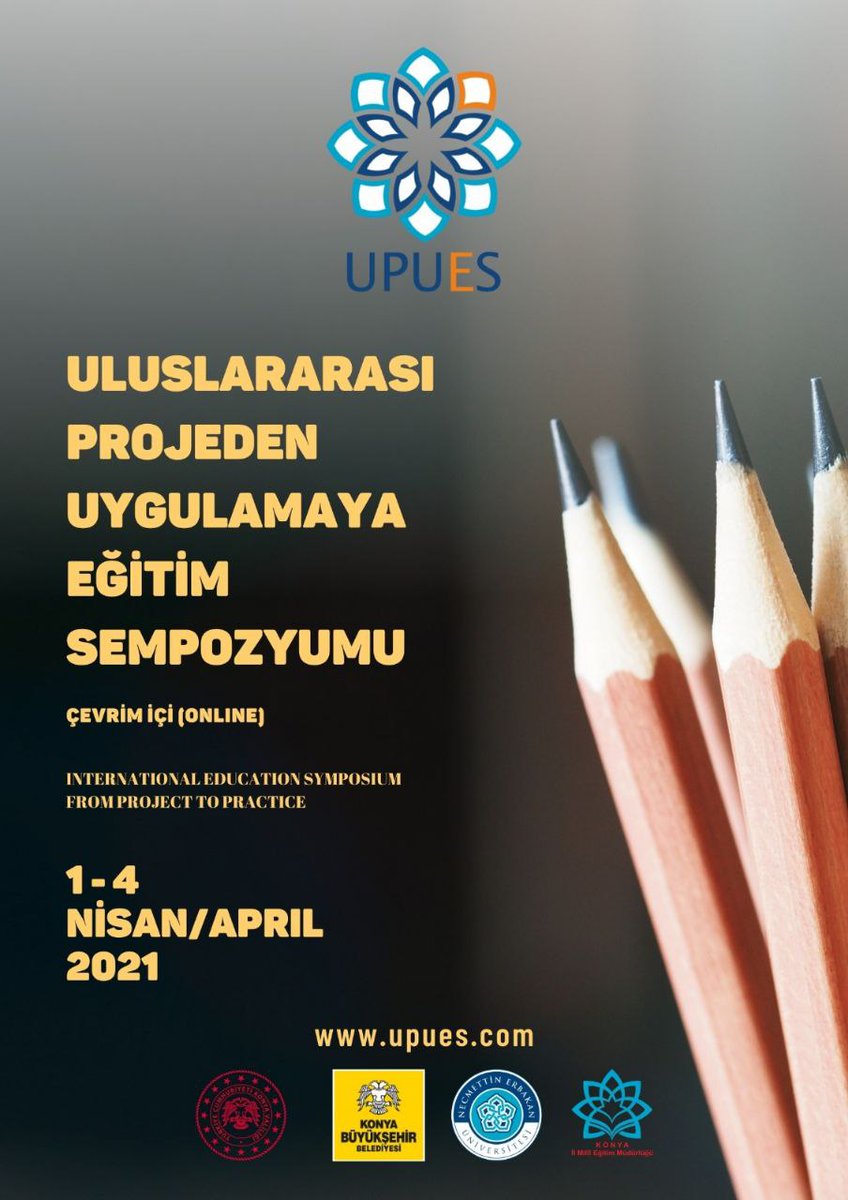 Bildiri zamanı, geri sayım başladı.⏳

#UPUES2021
#KonyaMEM