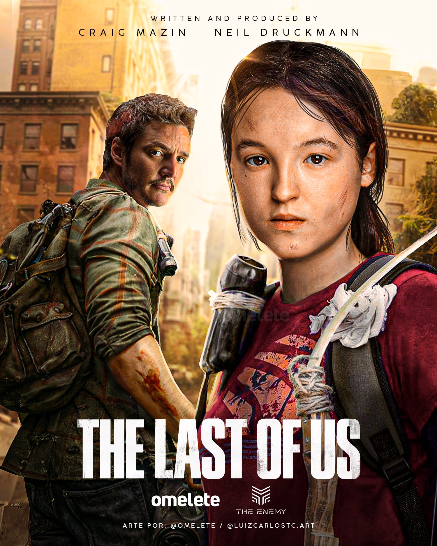 Pedro Pascal e Bella Ramsey serão Joel e Ellie em série 'The last of us' -  Jornal O Globo