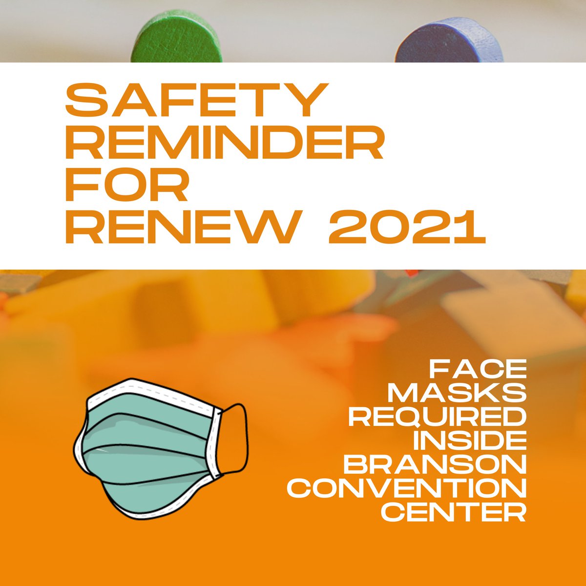 Thank you for helping us comply with the guidelines of our  venue partners at #Renew21. For more details, visit moyouth.com/events/renew.