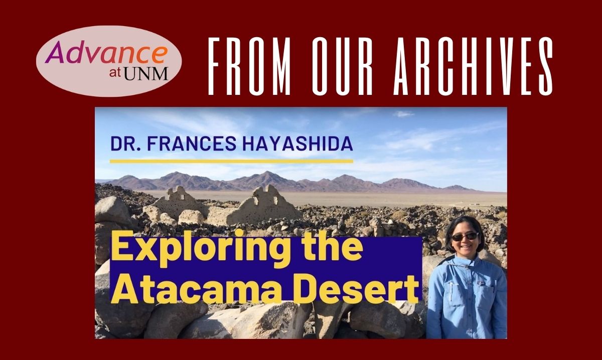 AdvanceUNM's tweet photo. From Our Archives - @UNM archaeologist and anthropologist Dr. Frances Hayashida (@FrancesHayashi2) gives us a look inside her expedition to Chile’s Atacama Desert:
https://t.co/dl8fSA4cyw
@UNM_Anthro https://t.co/8WjcWTpwkE