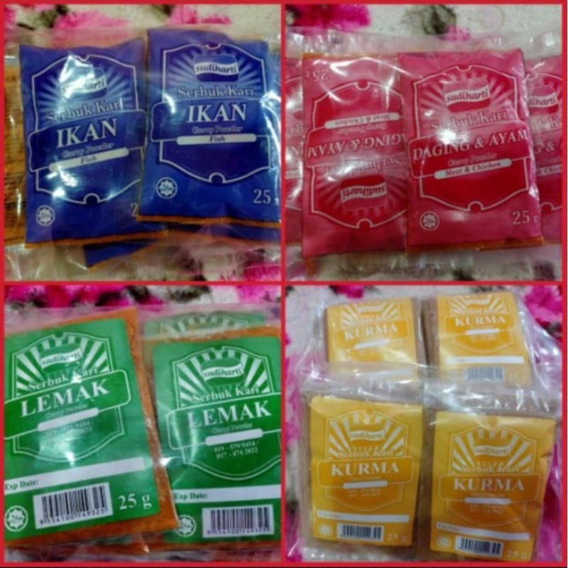 Anddd another bahan memasak. Serbuk kari! Haha aku beli yanh pek 4 jenis terus sebab nak try lah bisnes tempatan punya produk kan.Shopee   https://shp.ee/ptcfj7x&nbsp;