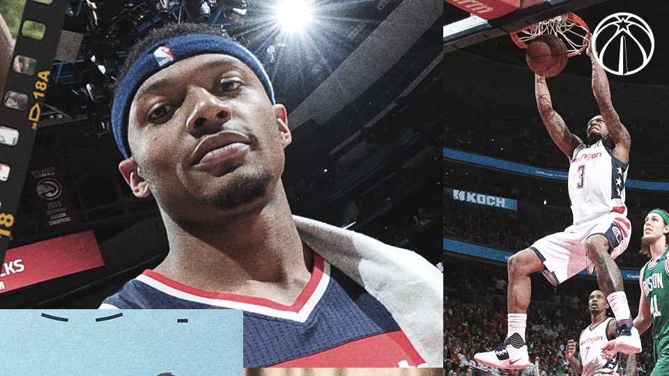 WashWizards's tweet photo. RETWEET TO VOTE @RealDealBeal23! 

Let's solidify his lead. #NBAAllStar 🐼📸 https://t.co/QfTRkKnRi7