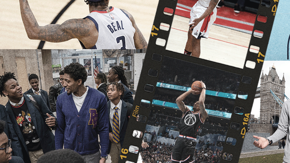 WashWizards's tweet photo. RETWEET TO VOTE @RealDealBeal23! 

Let's solidify his lead. #NBAAllStar 🐼📸 https://t.co/QfTRkKnRi7
