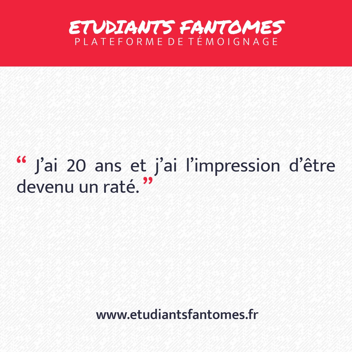 etufantomes's tweet photo. TÉMOIGNAGE

Déroulez le fil ⤵️

#etudiantsfantomes #temoignage https://t.co/VTVIAPil5o