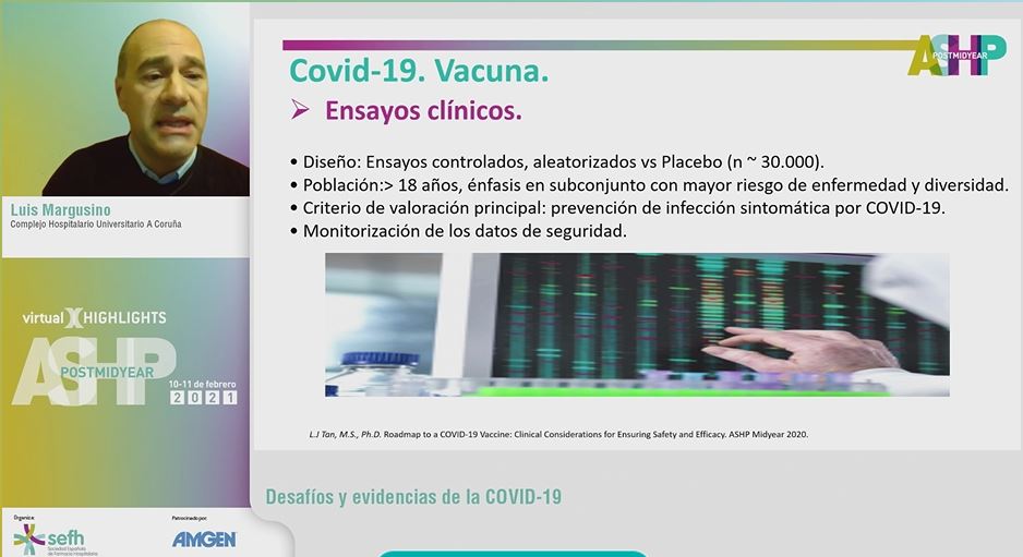 sefh_'s tweet photo. @margusino -> Manejo del paciente externo #COVID19 en #ASHP2020
👉Home delivery. Diseño de un plan de Oleada
👉Telefarmacia. PROA
👉Vacuna COVID-19. Ensayos clínicos https://t.co/BseNXgRXow