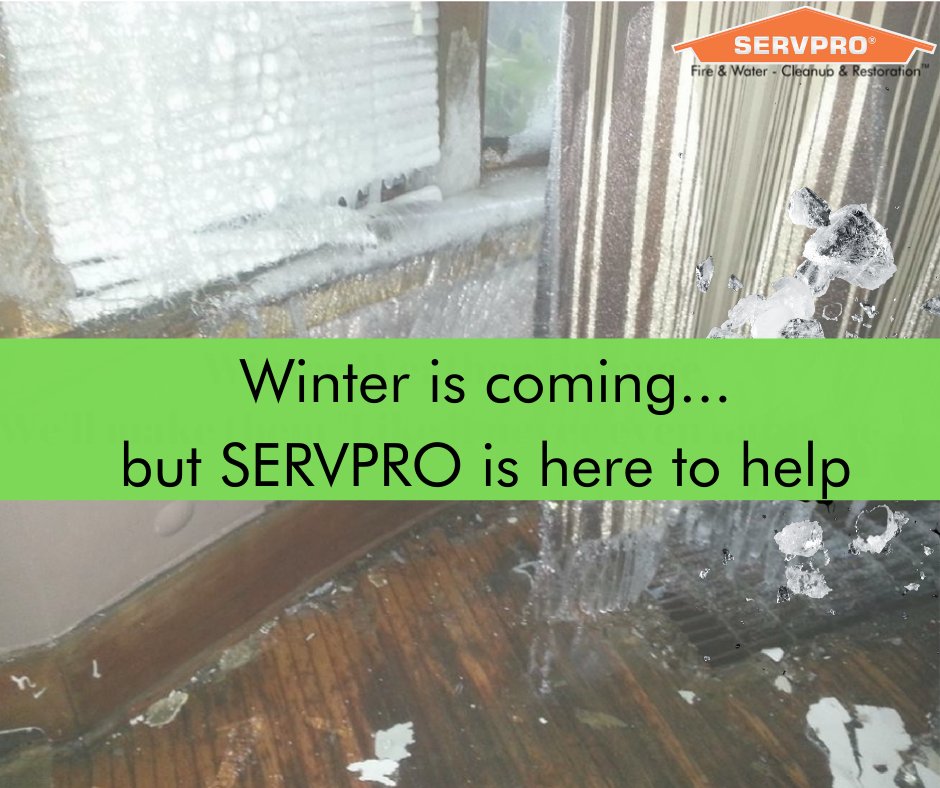 Got winter weather damages? 
Call us today! 972-446-0383
