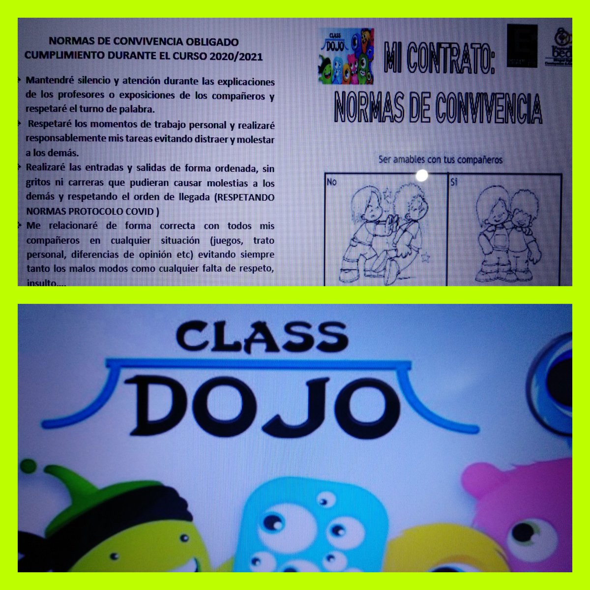 En 6° EP seguimos desarrollando el PAT, implementando 
" Mi contrato de normas". Una técnica que combina diferentes estrategias para seguir avanzando en la formación integral del alumno, a través de la Gamificacion.