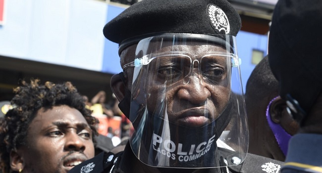 channelstv's tweet photo. No Protest Will Be Allowed In Any Part Of The State, Lagos CP Warns
https://t.co/5LkGvYwtN2 https://t.co/qLZDVFPzIN