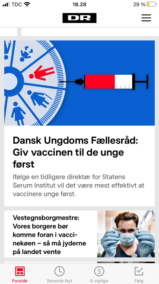 Vaccineegoisme - er der flere, der synes, de selv skal have først? #COVID19dk