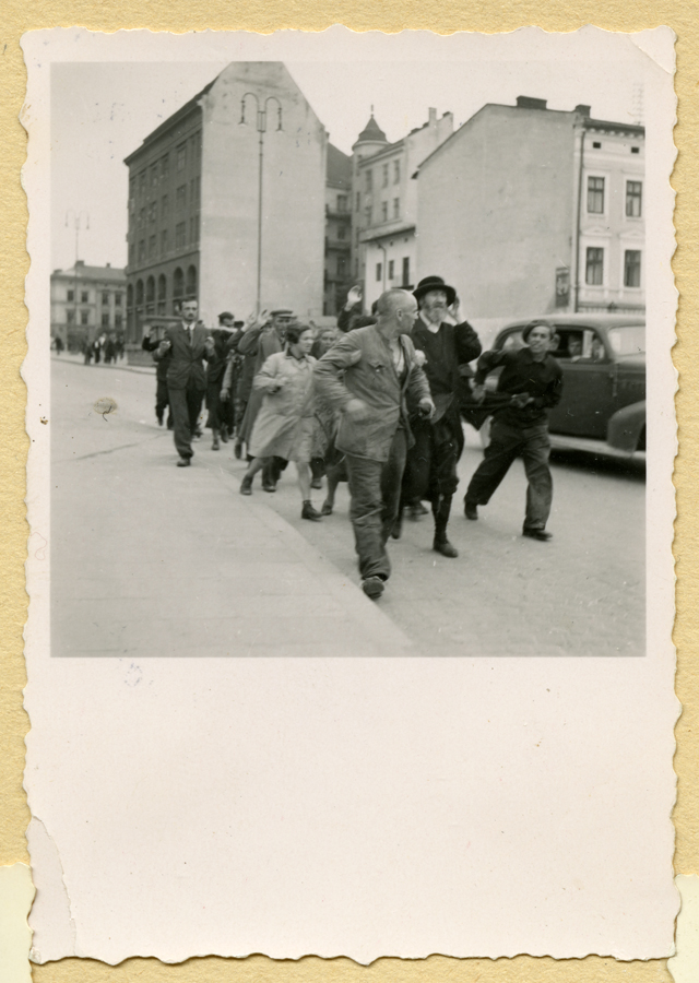 The communal and public nature of these assaults can be seen in these photos. Many of the participants had traveled into the city to participate in the violence.