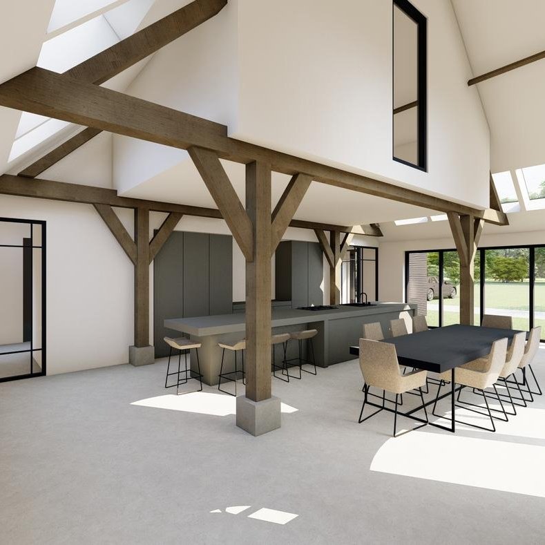 ALarchitectuur's tweet photo. Vroeger de stal, nu is  de woonkeuken het hart van deze boerderij. We hebben weer een boerderij getransformeerd naar een heerlijk thuis....ons specialisme.

#verbouw #boerderij #woonboerderij #verbouwboerderij #ALarchitecten https://t.co/yLsapiUY6t