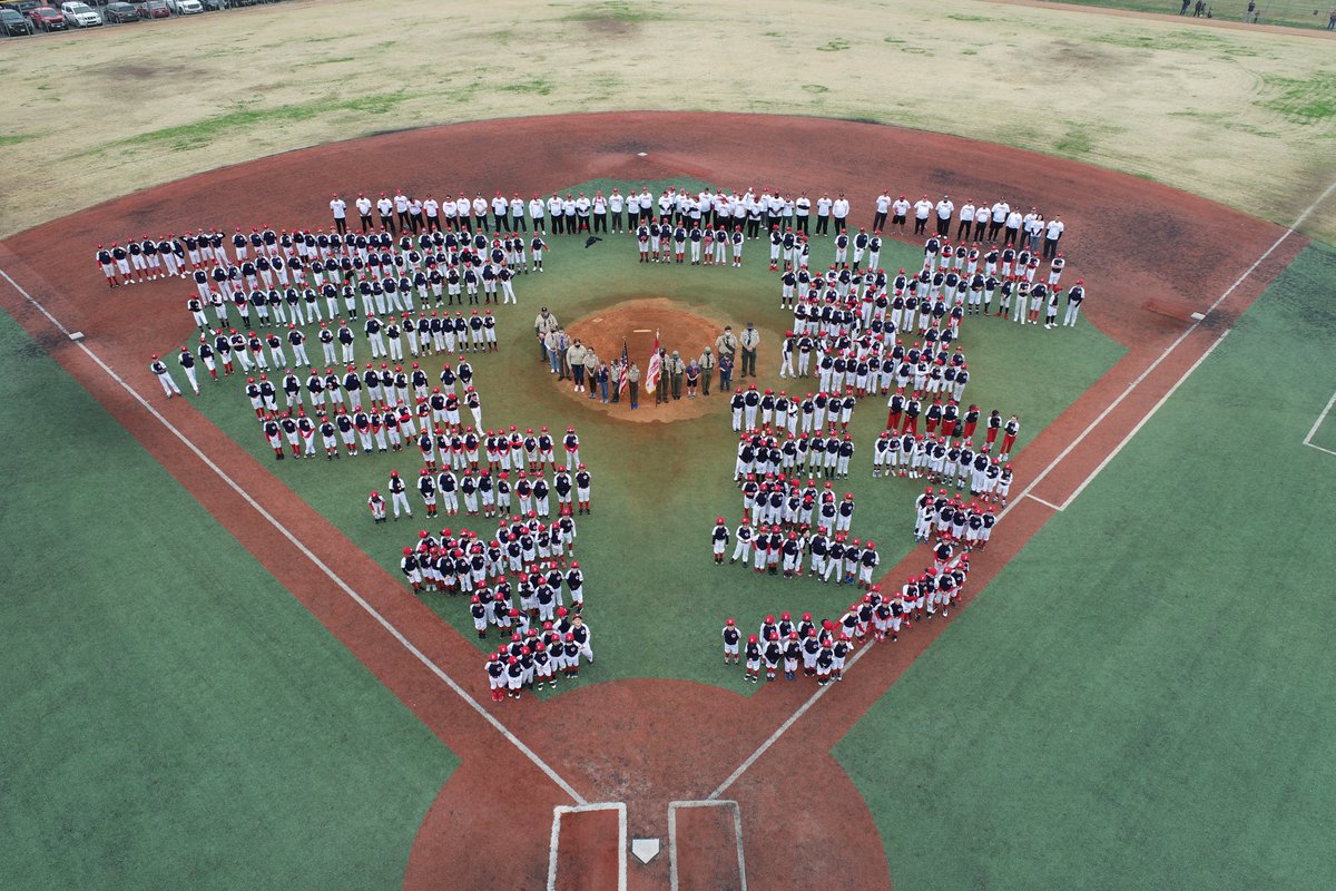 Just a little sneak peek of some aerial shots we captured on our drone from this past weekend's Opening Day Ceremonies! #TryAndFindYourself