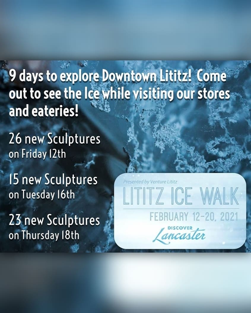 LititzPolice's tweet photo. #throwbackthursday to last year's #lititzfireandicefestival and K9 Nicha next to our #pinkpatchproject patch frozen in ice. This year will be a little different as the events transitions to the #LititzIceWalk
#LBPDK9 #LititzPolice https://t.co/xWtwd2tLBQ