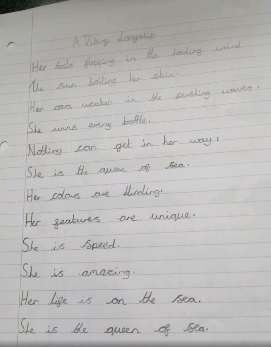 Broadlands_hfds's tweet photo. Year 5 have been learning about personification and how they can use it in poetry to make objects come to life. These are some of the wonderful personification poems they wrote about objects related to the Vikings. #BLANDSenglishwriting #BLANDSTopic #BLANDShistory #proudteacher https://t.co/BSJgsLsVyY