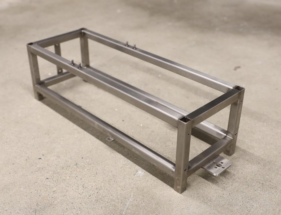 MerchantsFab's tweet image. We crafted this #visioncomponent stand, which is a mounting frame to position and secure framework, for a #local #manufacturer. This project is quite versatile as it is often used in the #medical, #restaurant, and #specialtyequipment industries! bit.ly/39ZaLOk #MFI