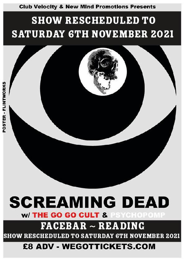 NOVEMBER 6TH Screaming Dead #ukpunks <a href="/RealPunkRadio/">Real Punk Radio</a> <a href="/wayoutradio/">WAY OUT RADIO</a> <a href="/oxfordtimes/">Oxford Times</a> <a href="/BBCIntroBerks/">BBC Music Introducing in Berkshire</a> <a href="/BBC6Music/">BBC Radio 6 Music</a> <a href="/KerrangRadio/">Kerrang! Radio</a> <a href="/UORrocksociety/">University Of Reading Rock Society</a> <a href="/MetalHammer/">Metal Hammer</a> in Reading