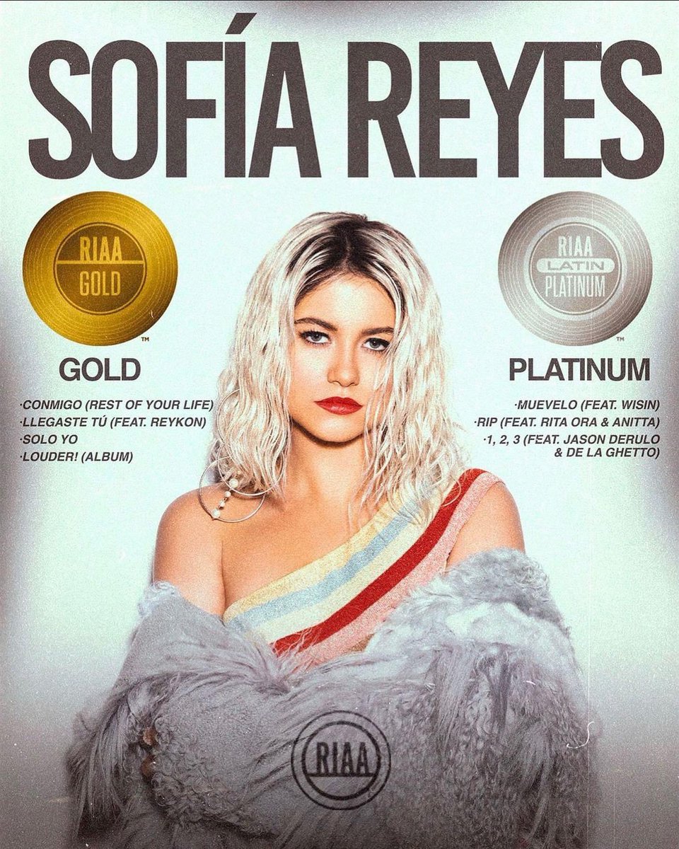 JulianFeifel's tweet photo. Another gold award with Sofia Reyes, very happy!!!
#gold #award #sofiareyes #conmigo #plaque #latinmusic #youmakemyday https://t.co/kBH9Q8vzXr