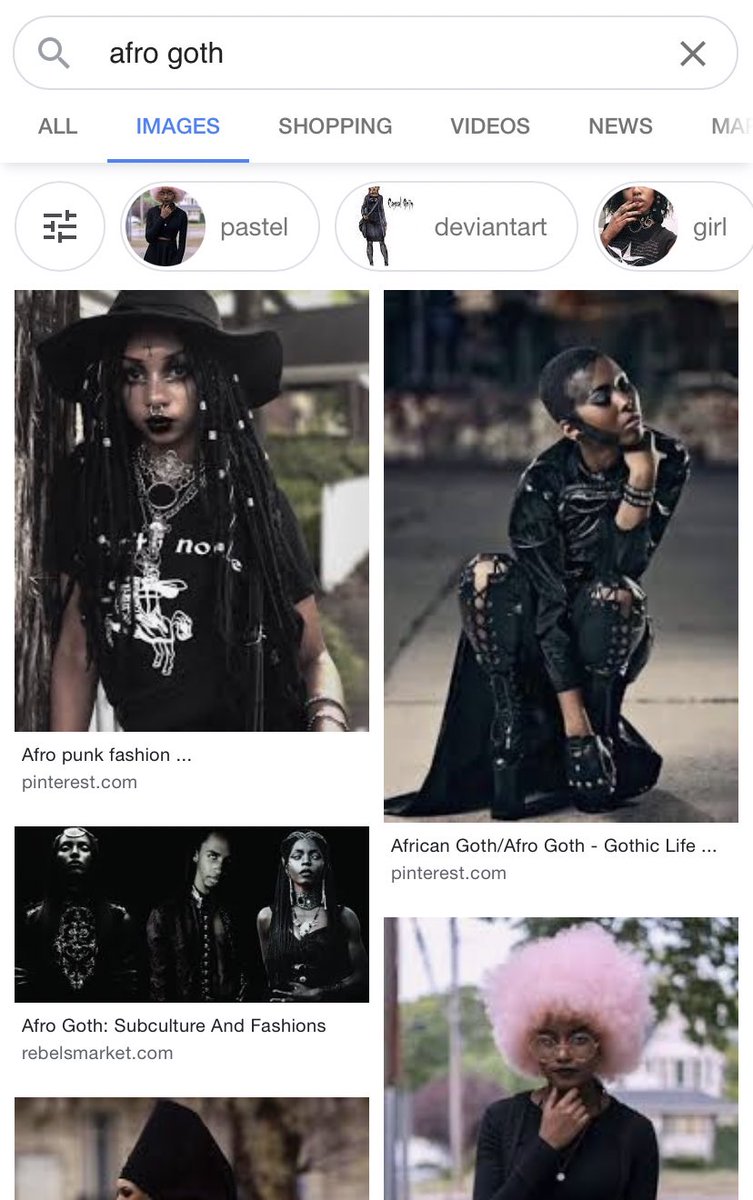 OTHER EXAMPLES. There’s loads that I could get into, and overtime it is changing!! I see this issue more commonly with newer subcultures rather than old ones, goth and punk have slowly adapted (that’s not to say they are perfect either).