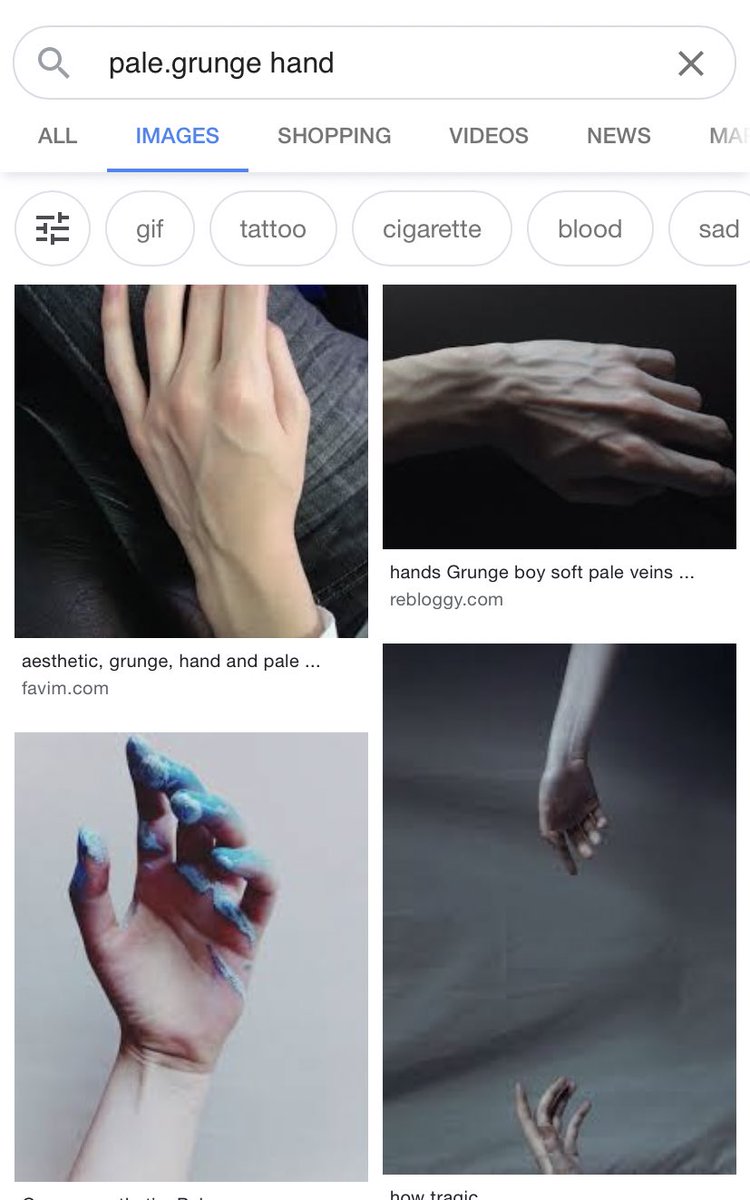 But I find this more commonly with emo, tumblr soft pale grunge,  e-girl(ism?). These aesthetics, when you really boil down to it, favour  Eurocentric/yt features. The whole “pale grunge” movement.... just  celebrated, image size:750x1200