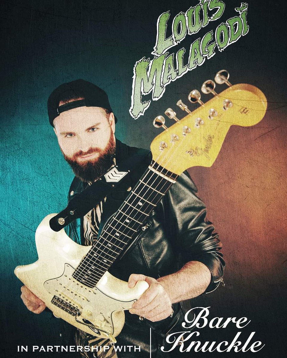 We're so excited to say that our very own Louis Malagodi is now in partnership with Bare Knuckle Pickups! 'They are Pringles of guitar pickups, or like that one ex girlfriend. I'm well happy to be a Bare Knuckles artist, they've got the best name in the business' @BKPickups