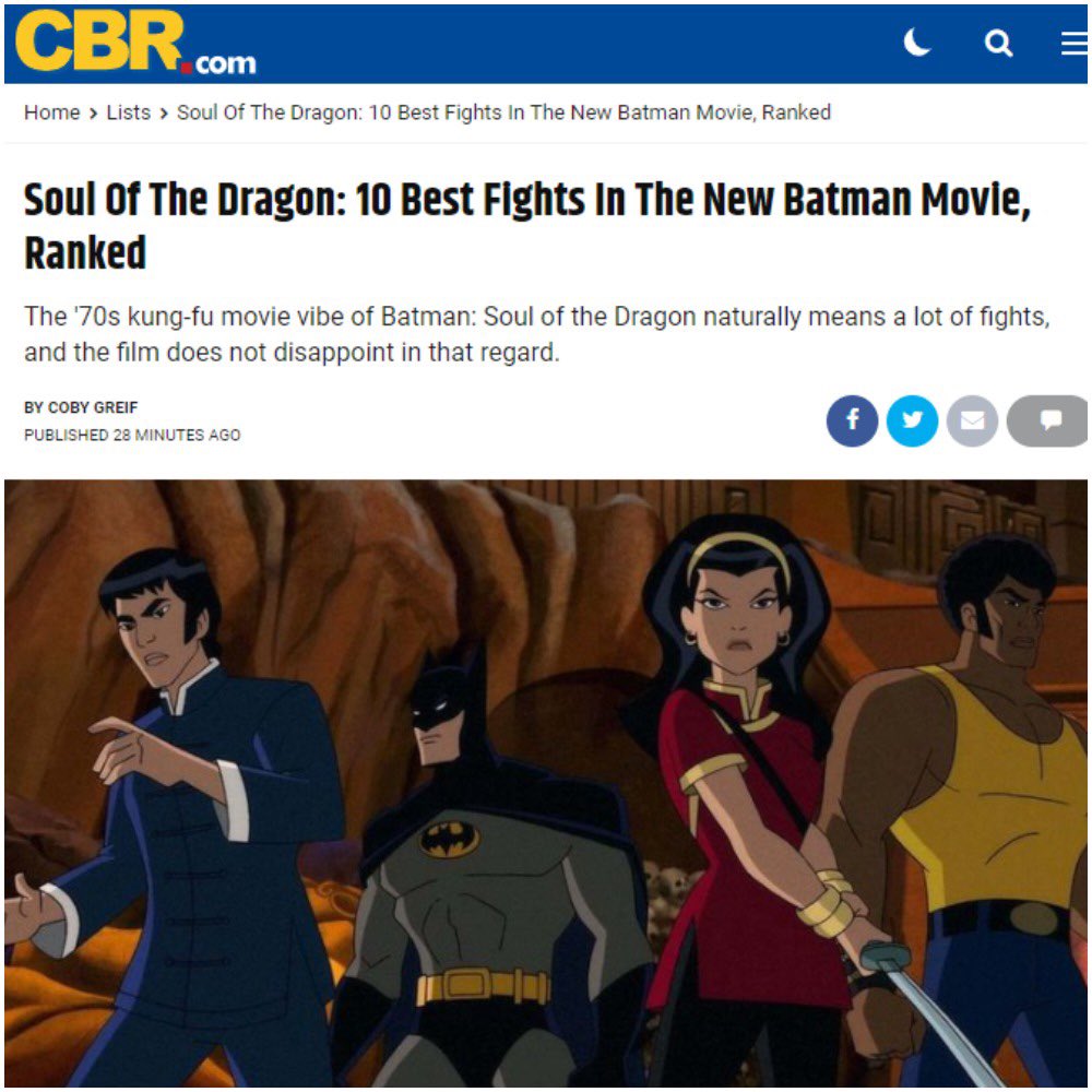 Batman 🦇, Ninjas 🥷🏼, and Demons 🐍 go head-to-head in DC’s 4️⃣0️⃣th Animated Original Movie, #BatmanSoulOfTheDragon 

cbr.com/batman-soul-of… 

#ComicBookResources #CBR #DC #AnimationIsNotAGenre