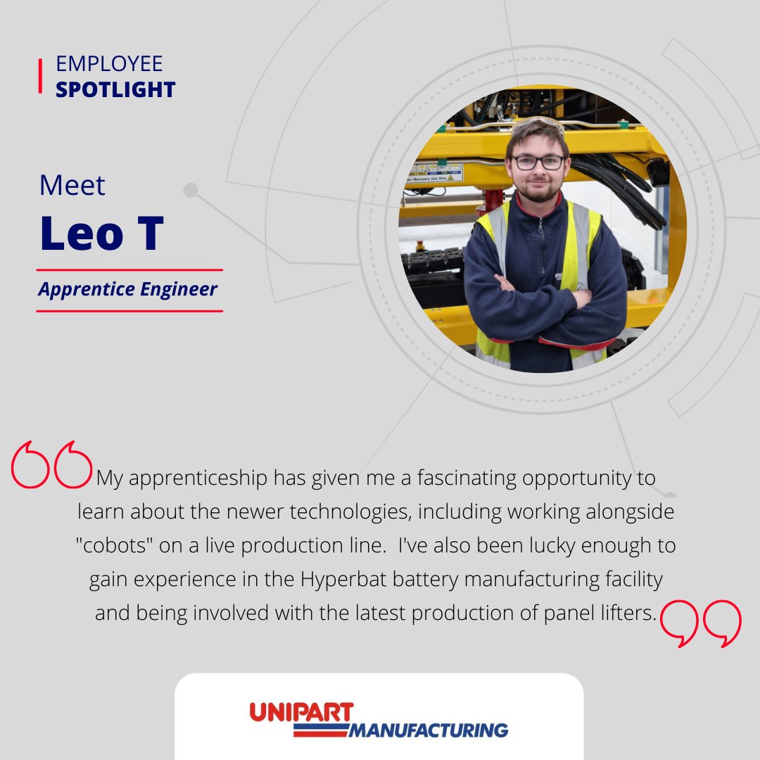 It's #NAW2021, and what a great time to recognise the great work our apprentices do! Leo has opened up several career opportunities working in multiple departments. Applications: bit.ly/2OuchQg To read the full feature: bit.ly/3qfSUZ9 #bethefuture