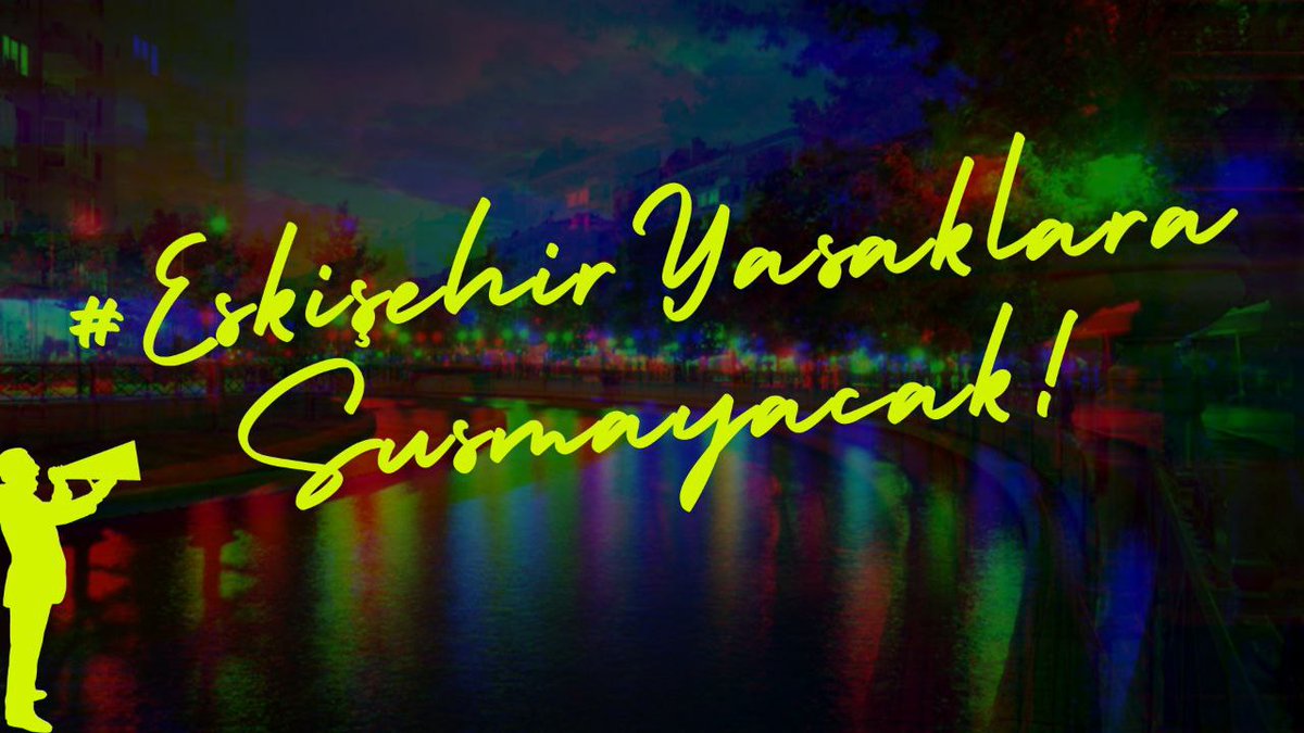 Eskişehir Valiliği tarafından 15 gün süreyle açık hava toplantısı, yürüyüş, oturma eylemi ve basın açıklamalarına yasak getirdi.

Hiçbir mantıklı gerekçeye dayandırılmayan bu yasağa ve ayrımcılığa karşı suskun değiliz.

#EskişehirYasaklaraSusmayacak