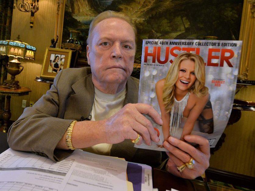 'Hustler' kingpin Larry Flynt dead at 78