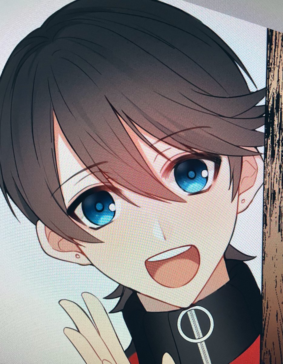 描きながら寝落ちしてた 苺のイラスト
