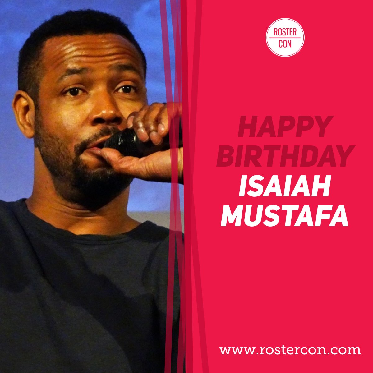  Happy Birthday Isaiah Mustafa ! Souvenirs / Throwback :  