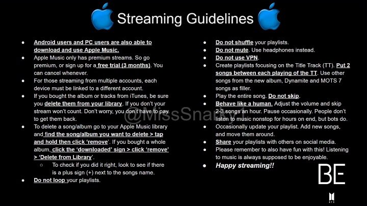 BE Essential Edition comeback- Goals and guidelines