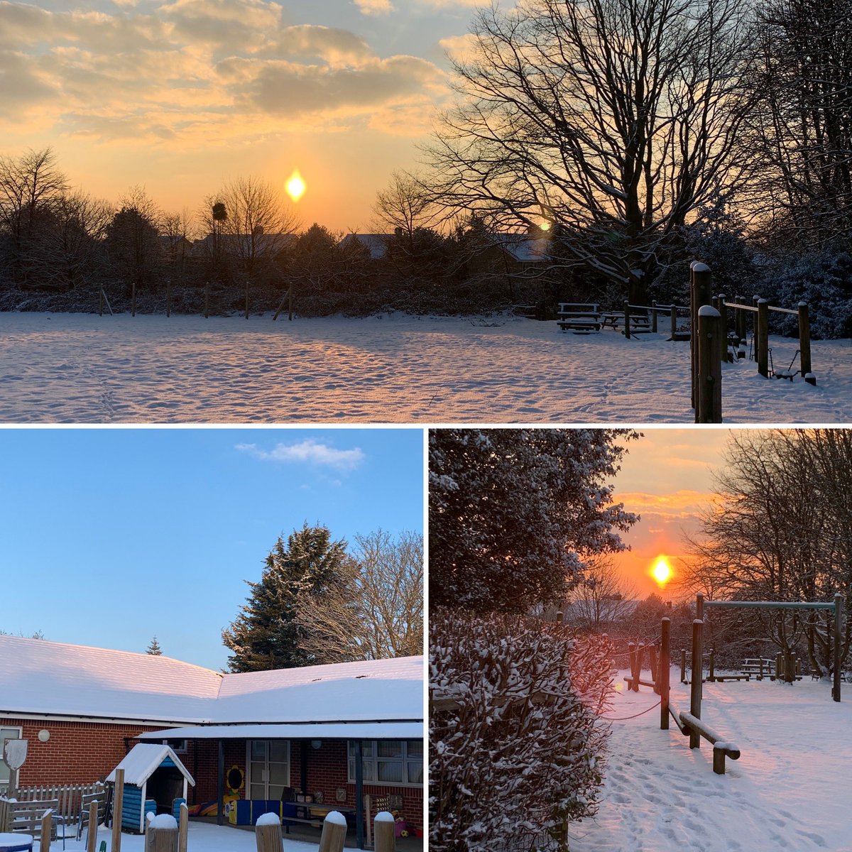 Well this week has certainly tested us but the school looked so beautiful today. Just wish we could have shared it with you all! ❄️💙🧊🤍#snow