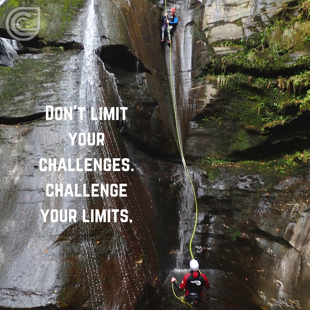 TheCanyoningCo's tweet photo. Don't limit your challenges, challenge your limits 💪

To book your next adventure with just a 20% deposit click here:
https://t.co/rZM0jeWur3
info@thecanyoningcompany.co.uk https://t.co/Y03oaMZ6DW