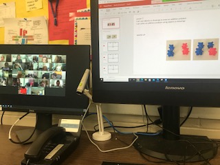 Thank you <a href="/chrislarsensf/">Chris Larsen</a> and <a href="/bgarlinghouse/">Brad Garlinghouse</a> for the game changing monitor to help my COVID teaching! twoscreensforteachers.org via @2screenteacher THANK YOU THANK YOU THANK YOU! I love being able to see my kids and my lesson at the same time!