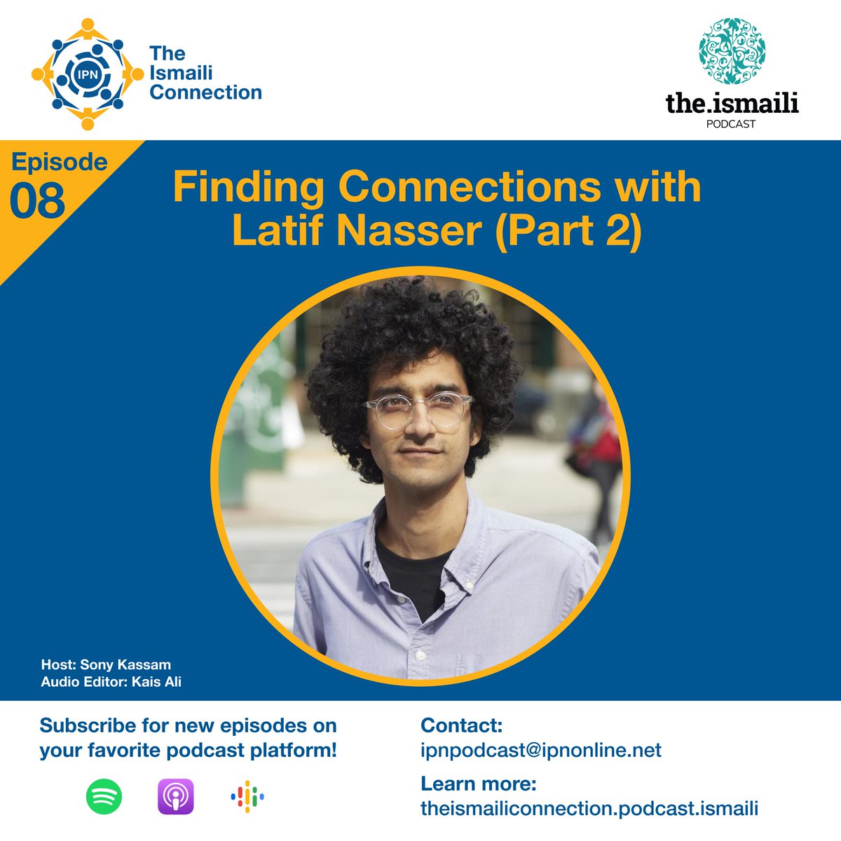 TheIsmailiUSA's tweet photo. Latif shares his story on #TheIsmailiConnection podcast about his career adventuring the world as a science journalist. Visit https://t.co/I9pEdhVfIc, Spotify, Apple, or Google Podcasts to subscribe! #Ismaili #OneJamat https://t.co/ik8zQuFmwR