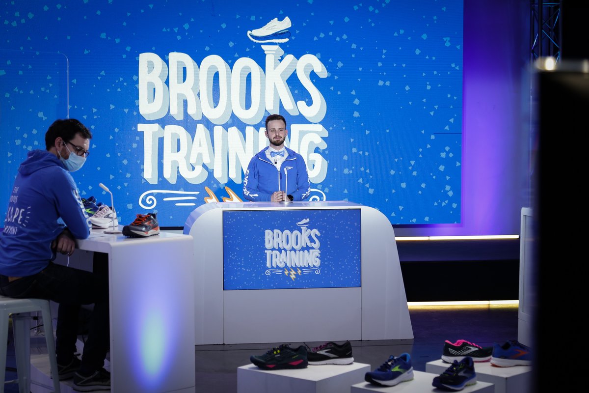 #Événement 100% digital pour la formation <a href="/brooksrunning/">Brooks Running 💙</a> destinée à la force de vente en magasin 👟 🖥